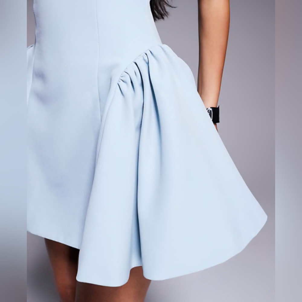 D.Rock Elegant Light Blue Sleeveless Dress - Picture 2 of 7